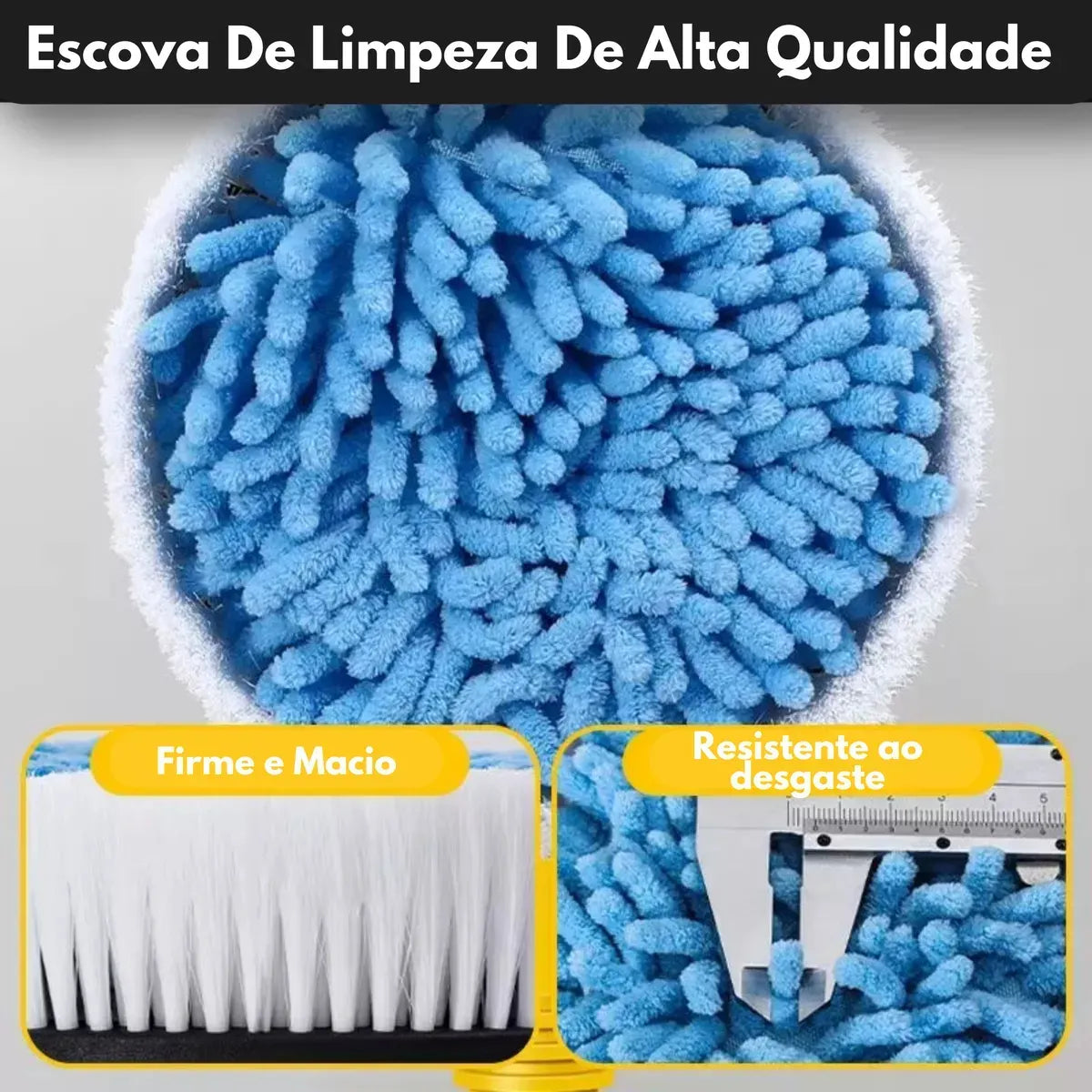 Escova de Limpeza Giratória